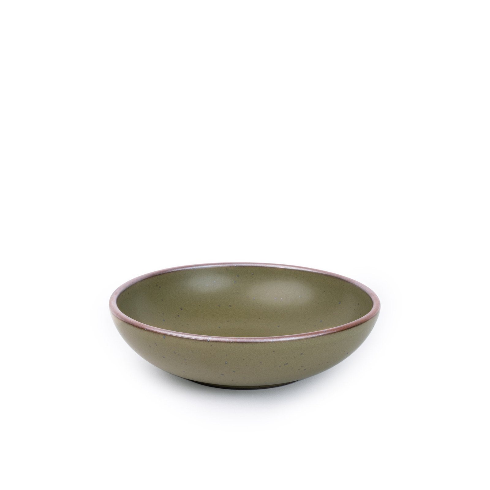 Goallo daily bowl in Pine Green, glazed stoneware