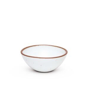 Goallo soup bowl in Cloud White, glazed stoneware