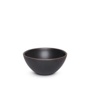 Goallo soup bowl in Graphite, glazed stoneware