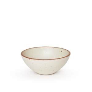 Goallo soup bowl in Oat Cream, glazed stoneware