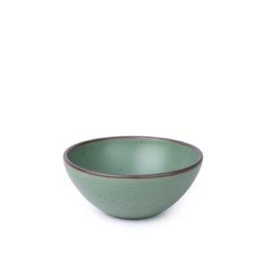 Goallo soup bowl in Viridian, glazed stoneware