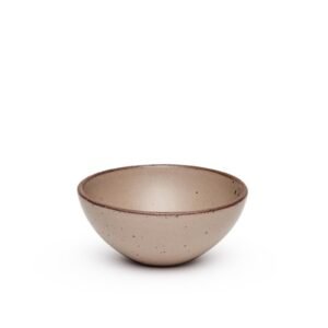Goallo soup bowl in Warm Taupe, glazed stoneware